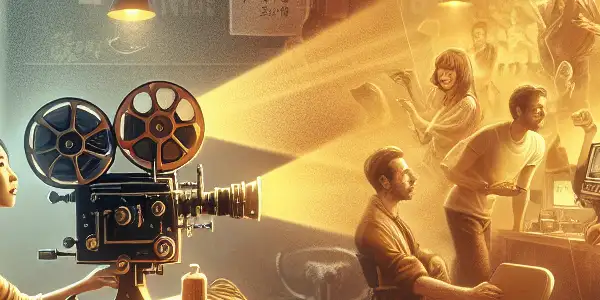 A filmmaker's journey from isolation and struggle to success in the adult film industry, depicting creativity and collaboration.